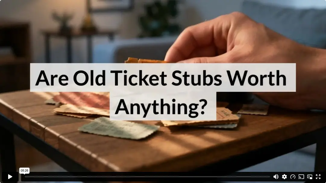 Are Old Ticket Stubs Worth Anything?