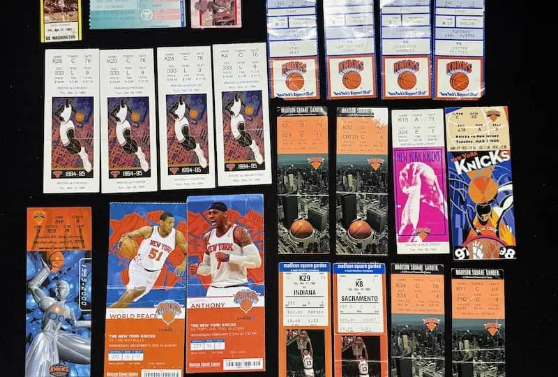 We Asked AI to Value 10 Ticket Stubs. Here's What It Got Wrong